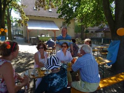 Pufferfest Bortfeld: Besuch von Herrn Dr.Budde