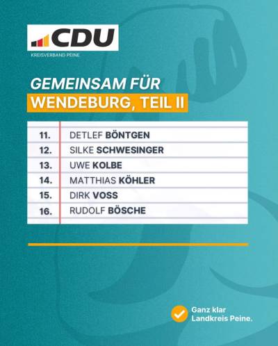 Listenaufstellung Gemeinderat Teil2
