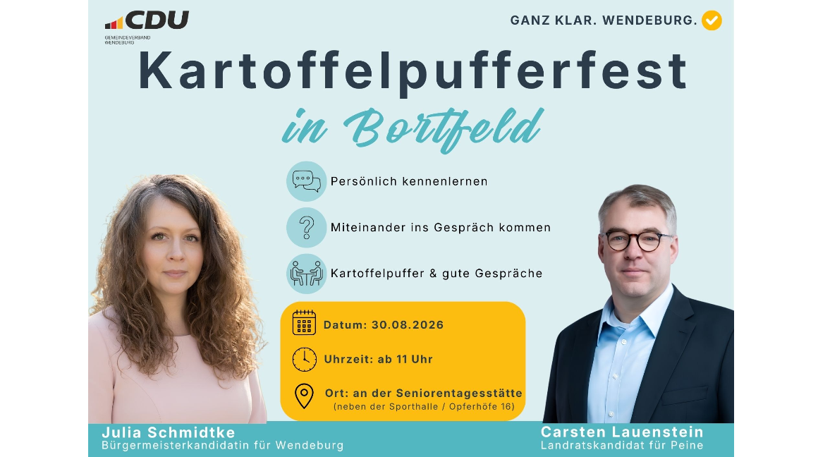 CDU Pufferfest in Bortfeld