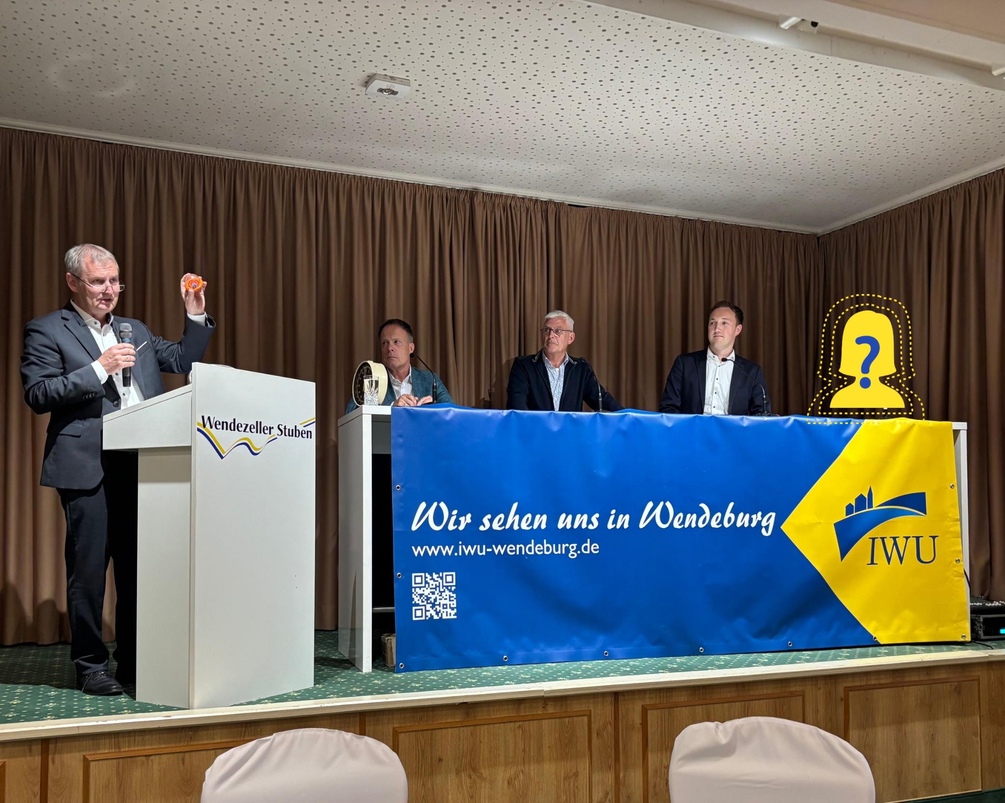 Ein leerer Stuhl � aber klare Vorstellungen f�r Wendeburg