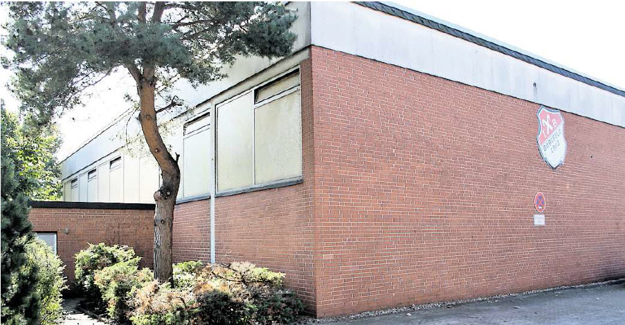 Streitpunkt: Die marode Sporthalle in Bortfeld